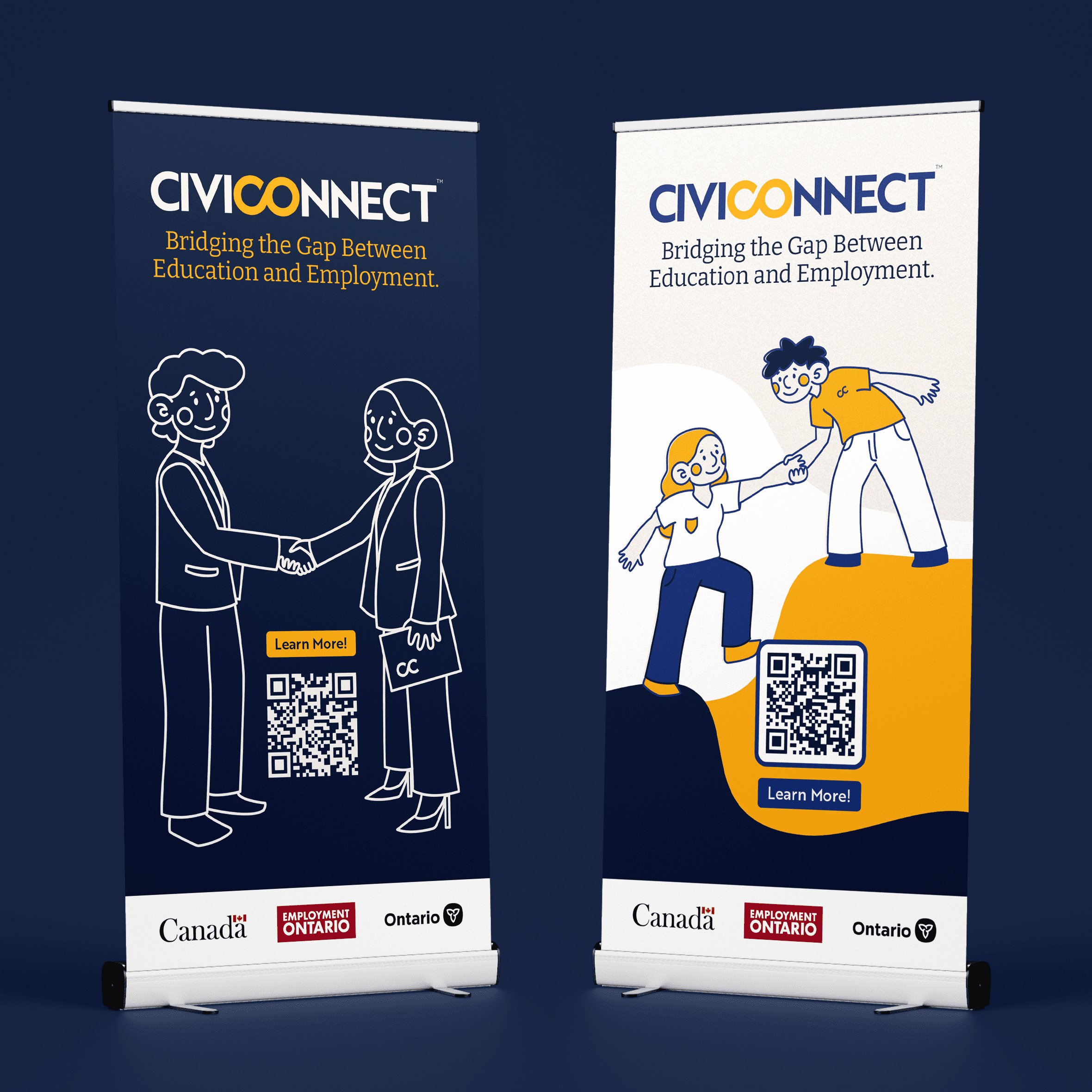 civiconnect pull-up banners